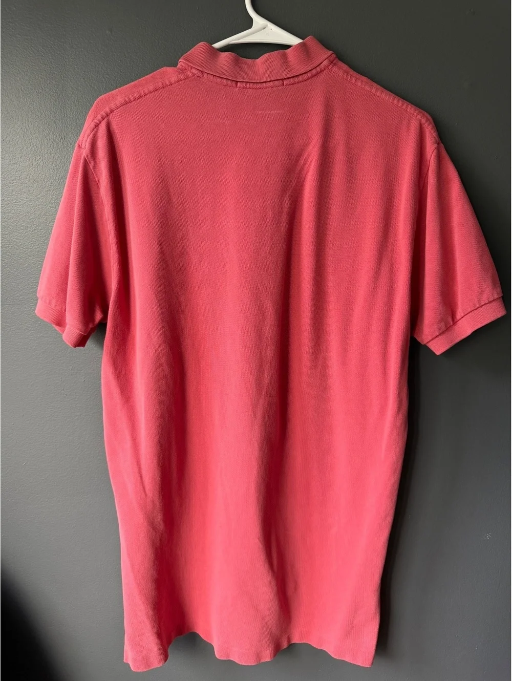 Polo Ralph Lauren Men's Classic Fit Polo Shirt M Medium Pink Cotton